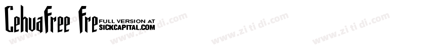 CehuaFree Fre字体转换